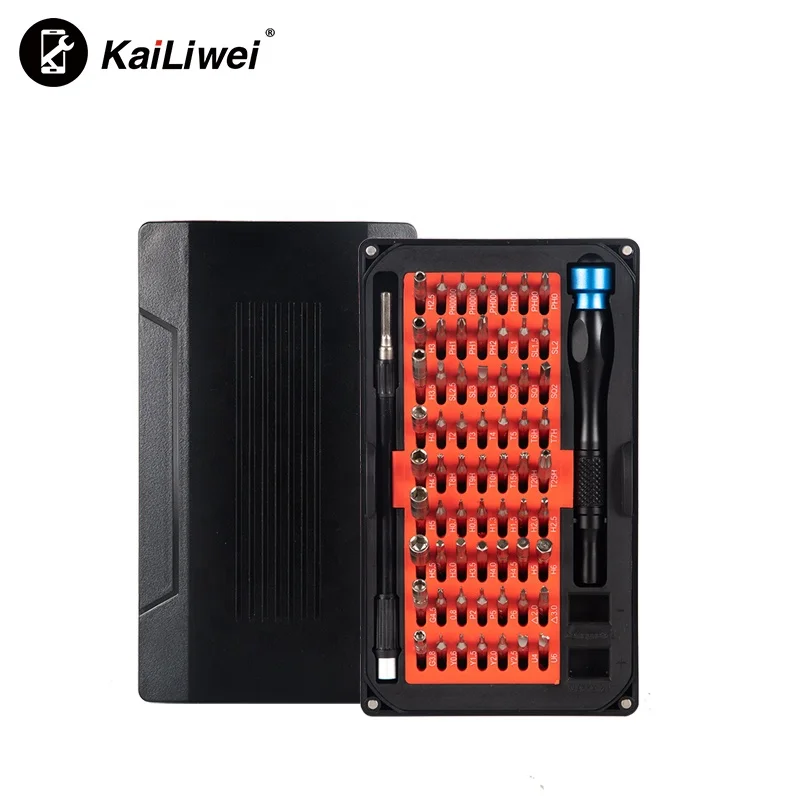 Kailiwei 76 In 1 Mobile Phone Repair Kit Precision Screwdriver Bits Set Magnetic Manual Electronics Maintenance Tools
Kailiwei 76 In 1 Mobile Phone Repair Kit Precision Screwdriver Bits Set Magnetic Manual Electronics Maintenance Tools