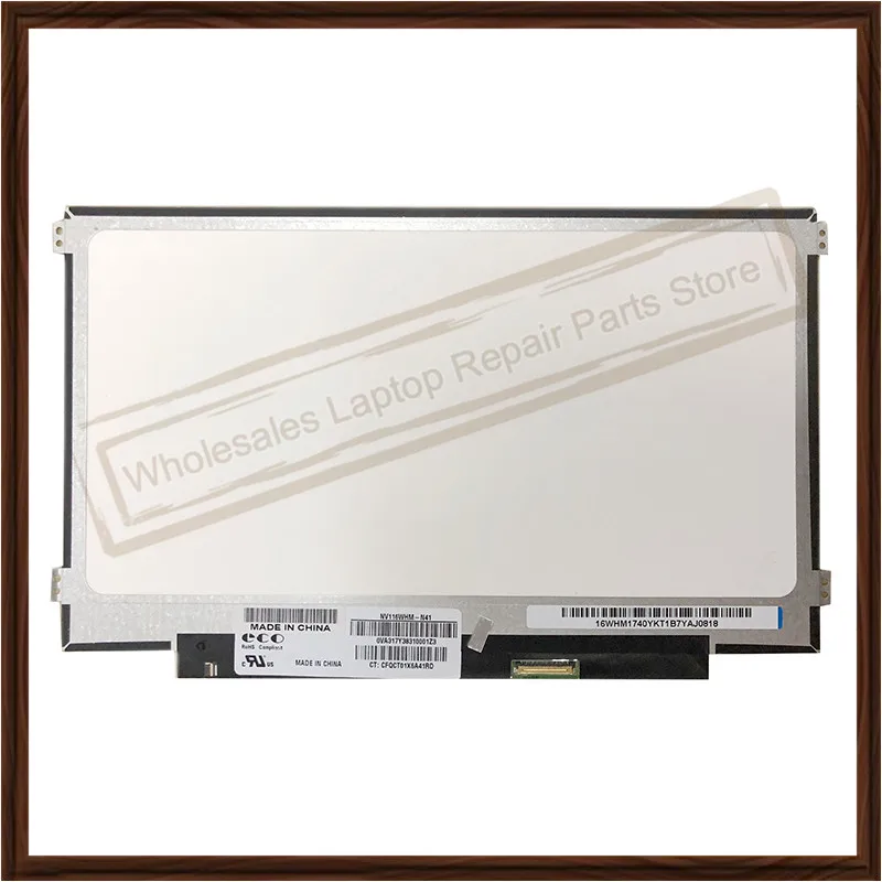 Original NV116WHM-N41 11.6" LCD Screen Display 1366*768 30PIN NV116WHM N41 Laptop LED Screen Digitizer Panel Replacement
Original NV116WHM-N41 11.6" LCD Screen Display 1366*768 30PIN NV116WHM N41 Laptop LED Screen Digitizer Panel Replacement