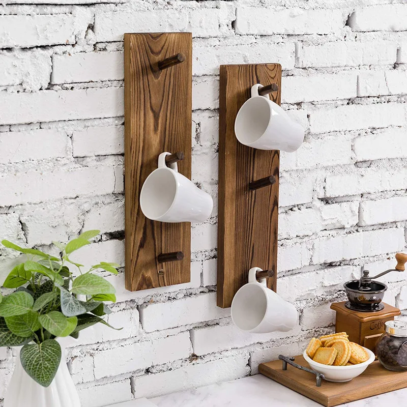 Nordic Style Wall Mounted Cup Holder Simple Burnt Wooden Coffee Cup Holder Kitchen Hanging Cup Holder Amazon New Product Kitchen
Nordic Style Wall Mounted Cup Holder Simple Burnt Wooden Coffee Cup Holder Kitchen Hanging Cup Holder Amazon New Product Kitchen