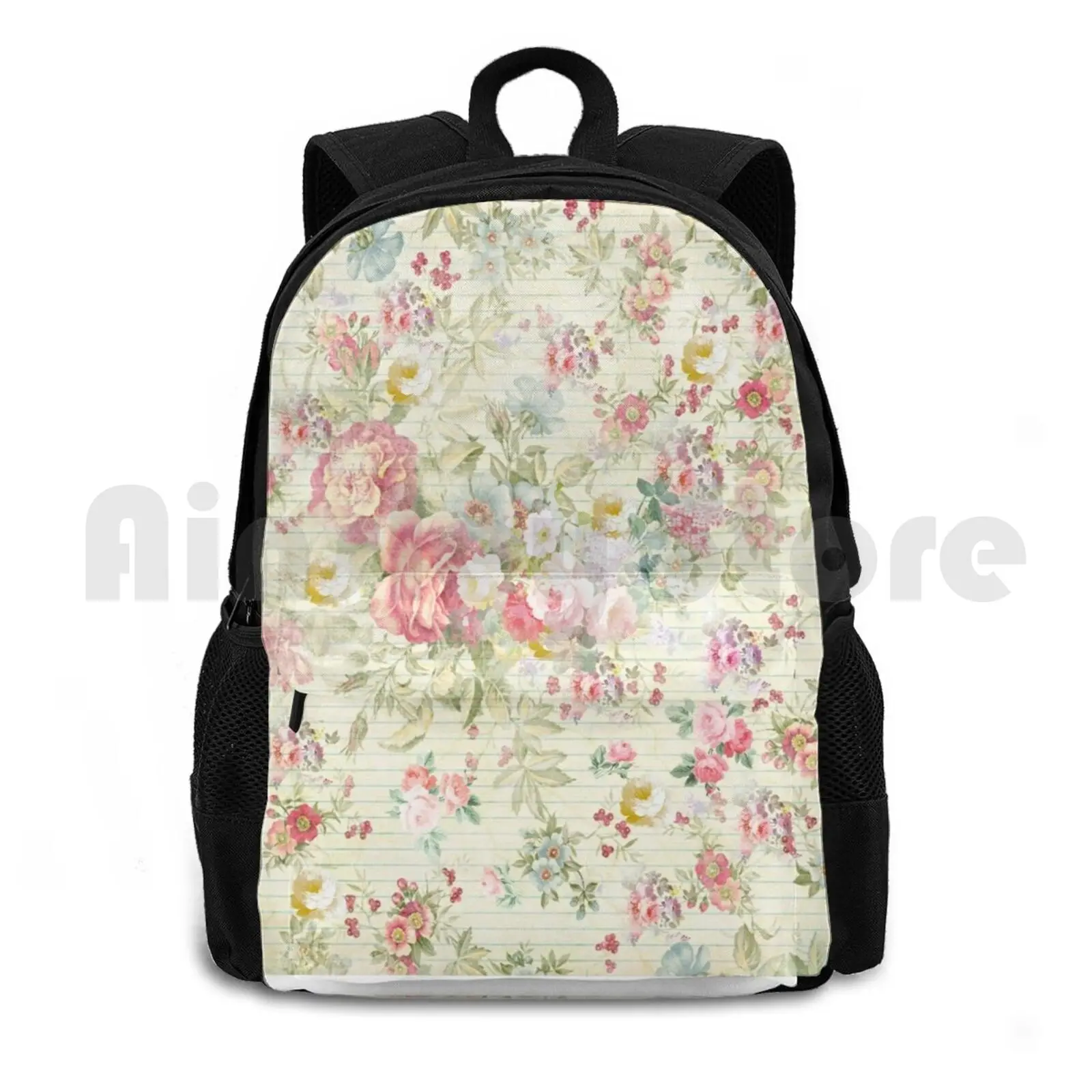 Vintage Pink Pastel Floral Pattern Outdoor Hiking Backpack Waterproof Camping Travel Vintage Pink Green Flowers Roses Chic
Vintage Pink Pastel Floral Pattern Outdoor Hiking Backpack Waterproof Camping Travel Vintage Pink Green Flowers Roses Chic