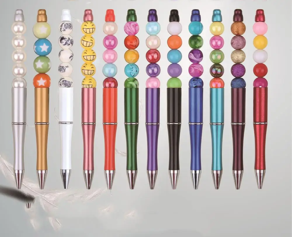 10pcs/lot Plastic Beadable Ballpoint Pen Bead Pens Gift Ball Pen Kids Personalized Gift Signature Pen Office Ballpoint Pen
10pcs/lot Plastic Beadable Ballpoint Pen Bead Pens Gift Ball Pen Kids Personalized Gift Signature Pen Office Ballpoint Pen