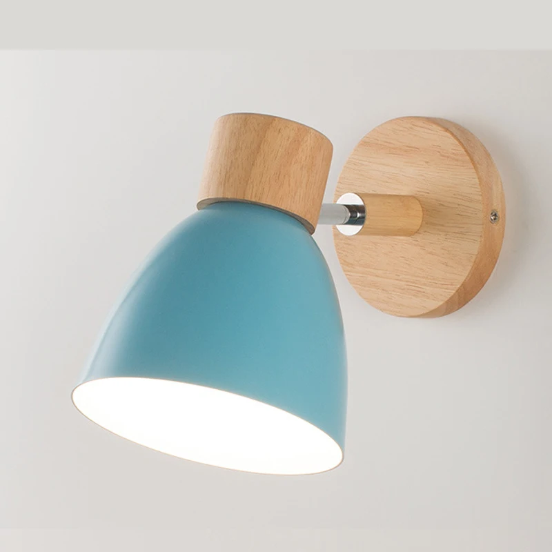 Nordic Wooden wall Lamp Wall lights bedside Wall Sconce for bedroom reading Home decor Lighting Macaroon bathroom mirror light
Nordic Wooden wall Lamp Wall lights bedside Wall Sconce for bedroom reading Home decor Lighting Macaroon bathroom mirror light