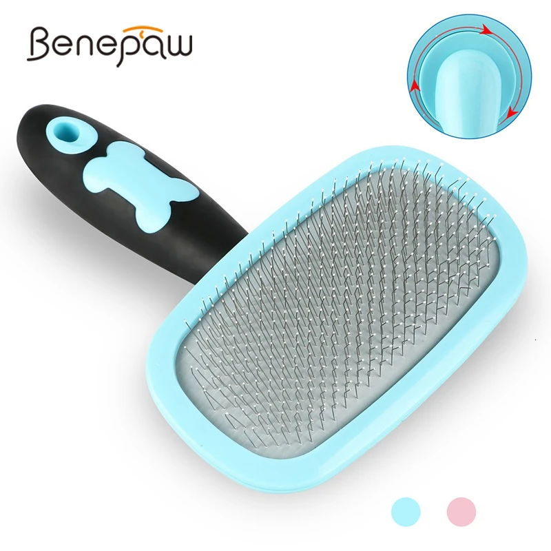 Benepaw 360 Вращающаяся Расческа для домашних животных для собак, кошек, удобная щетка для массажа щенков, инструменты для ухода, противоскользящая ручка
Benepaw 360 Вращающаяся Расческа для домашних животных для собак, кошек, удобная щетка для массажа щенков, инструменты для ухода, противоскользящая ручка