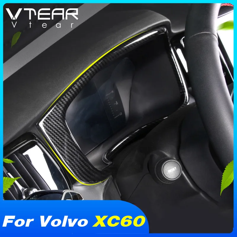 Vtear Car Dashboard Instrument Trim Cover Interior Display Screen Decoration Frame Car-styling Accessories For Volvo XC60 2022
Vtear Car Dashboard Instrument Trim Cover Interior Display Screen Decoration Frame Car-styling Accessories For Volvo XC60 2022
