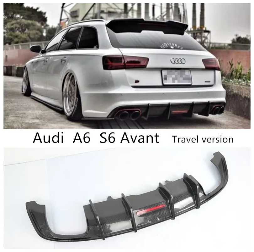 Задний диффузор из углеродного волокна для Audi A6 S6 Avant 2015 2016 2017 2018, бампер, спойлер, высококачественные автомобильные аксессуары
Задний диффузор из углеродного волокна для Audi A6 S6 Avant 2015 2016 2017 2018, бампер, спойлер, высококачественные автомобильные аксессуары
