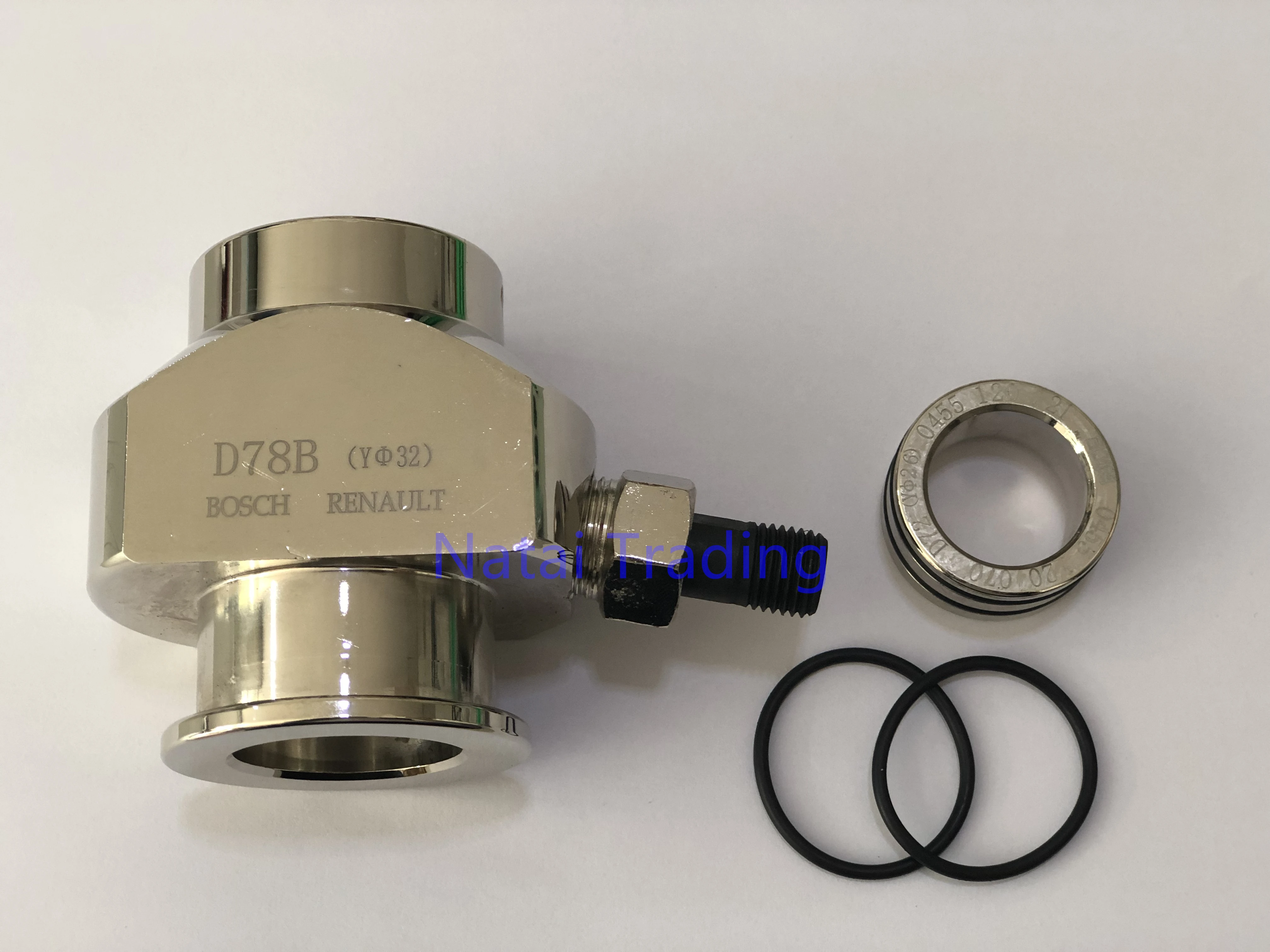 D78B common rail fuel injector adapter 32mm clamp diesel injector repair tool double sealing for Bosch Renault
D78B common rail fuel injector adapter 32mm clamp diesel injector repair tool double sealing for Bosch Renault