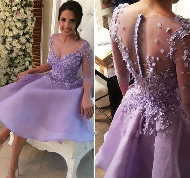 Chic Lavender Short Newest Prom Dress A Line With Sleeves Juniors Sweet 15 Graduation Cocktail Party Dress Plus Size
Chic Lavender Short Newest Prom Dress A Line With Sleeves Juniors Sweet 15 Graduation Cocktail Party Dress Plus Size