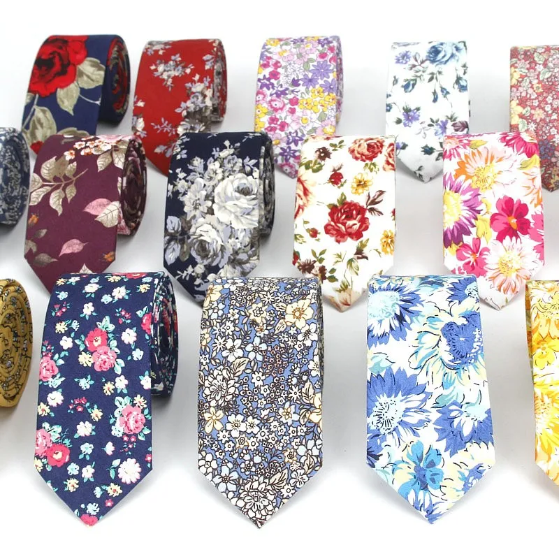 New Floral Tie For Men Women Skinny Cotton Neck Tie For Wedding 6cm Mens Neckties Classic Suits Flower Print Neck Ties Cravat
New Floral Tie For Men Women Skinny Cotton Neck Tie For Wedding 6cm Mens Neckties Classic Suits Flower Print Neck Ties Cravat
