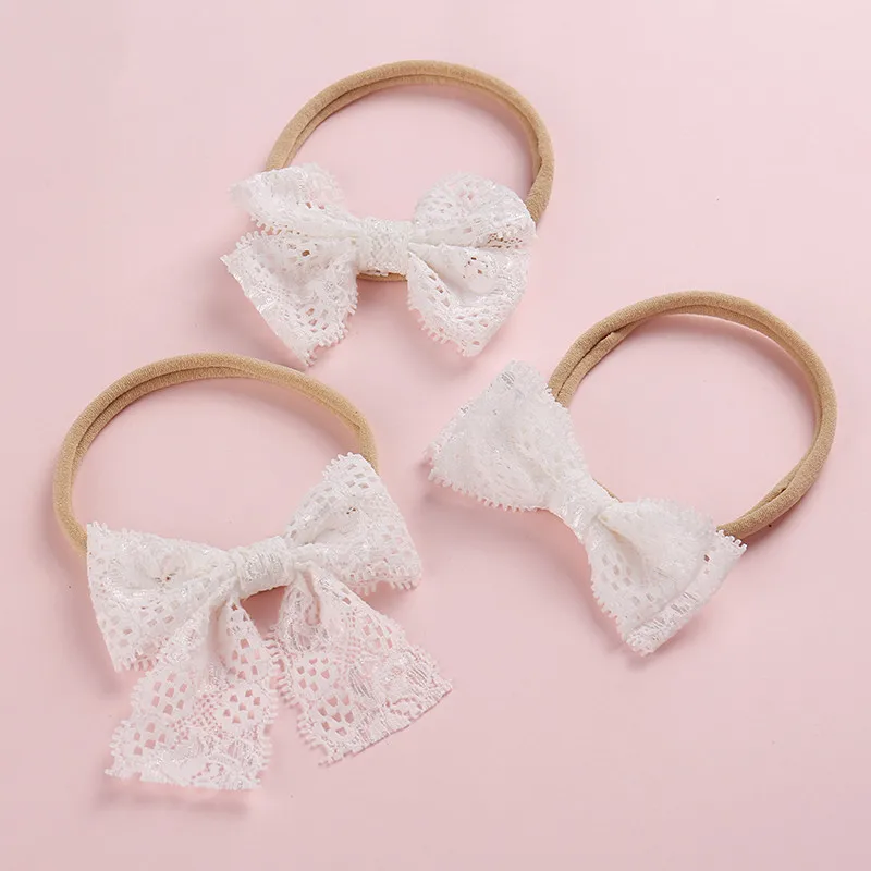 Baby Bow Headband Girl White Lace Hairband Newborn Hair Accessories Toddler Cotton Nylon Band Soft Children Princess Headwrap
Baby Bow Headband Girl White Lace Hairband Newborn Hair Accessories Toddler Cotton Nylon Band Soft Children Princess Headwrap