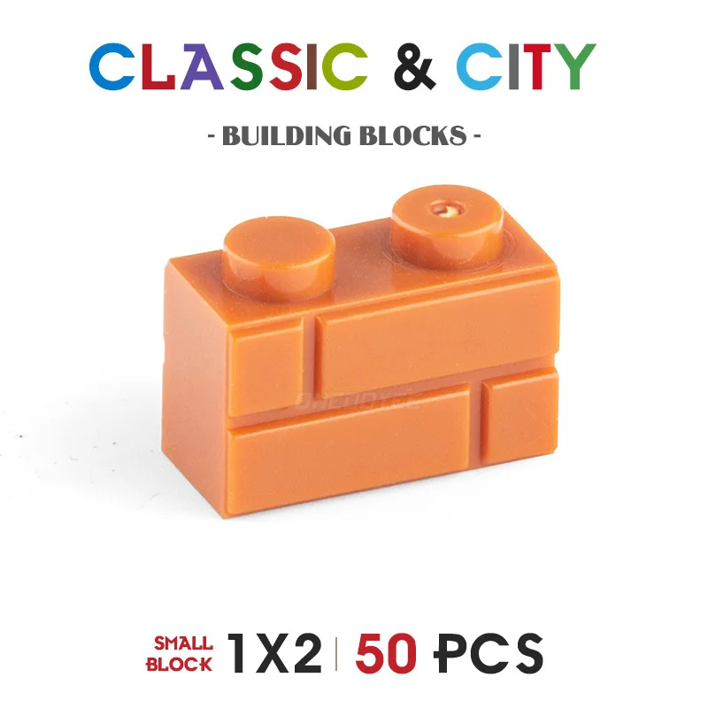 50pcs DIY Children's Color Classic Building Block Toys Small Particle High Brick 1x2 Checkered Building Block Children's Toys
50pcs DIY Children's Color Classic Building Block Toys Small Particle High Brick 1x2 Checkered Building Block Children's Toys