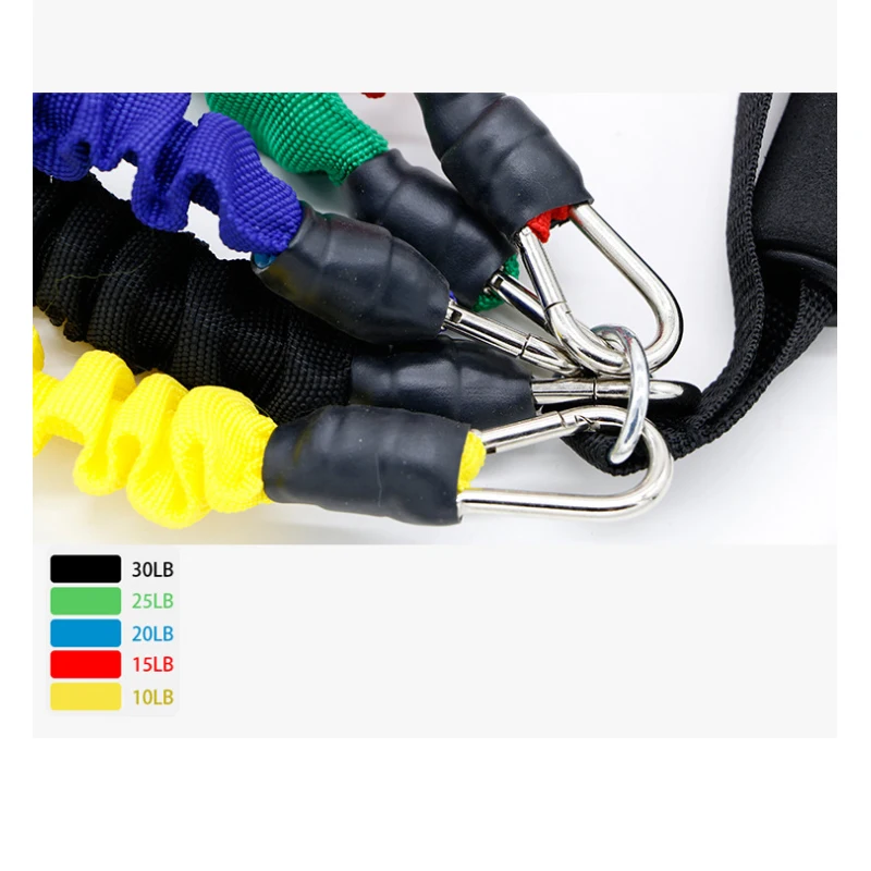 YOUGLE 11pcs/set Pull Rope Strength Training Resistance Bands For Fitness Exercise
YOUGLE 11pcs/set Pull Rope Strength Training Resistance Bands For Fitness Exercise