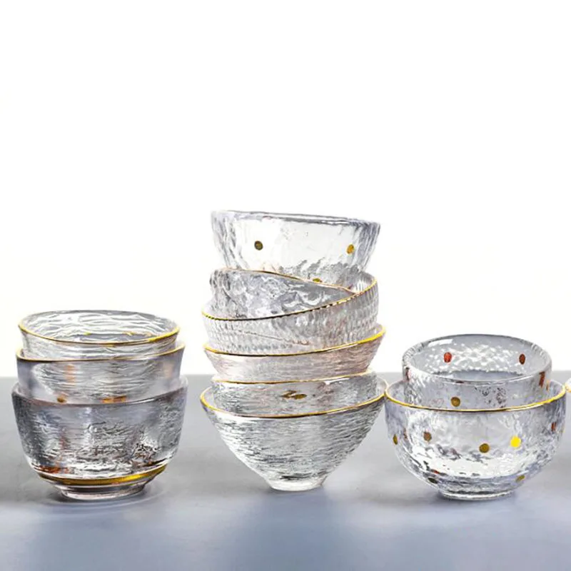 2pcs/set Japanese Style Transparent Glass Single Cup Phnom Penh Kungfu Tea Cup Creative Kitchen Teaware Glass Crafts Drinkware
2pcs/set Japanese Style Transparent Glass Single Cup Phnom Penh Kungfu Tea Cup Creative Kitchen Teaware Glass Crafts Drinkware