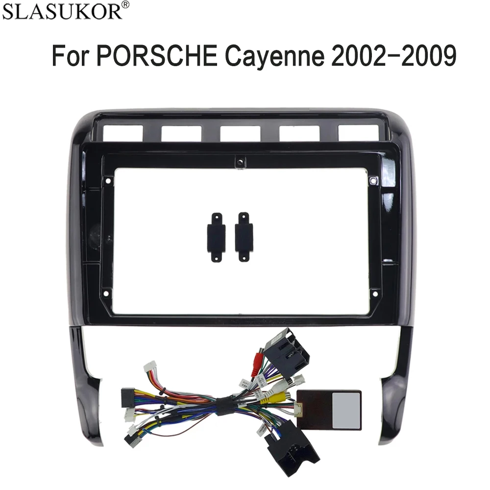 9 Inch For PORSCHE Cayenne 2002-2009 Stereo Panel Dash Frame Canbus Power cable Audio Fitting Adaptor Panel
9 Inch For PORSCHE Cayenne 2002-2009 Stereo Panel Dash Frame Canbus Power cable Audio Fitting Adaptor Panel