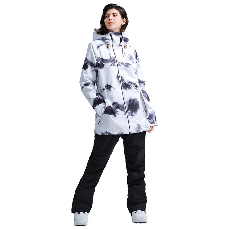High Quality Women's Ice Snow Suit 15K Waterproof Winter Outdoor Sports Wear Snowboarding Clothing Sets Jacket or Pant for Girl
High Quality Women's Ice Snow Suit 15K Waterproof Winter Outdoor Sports Wear Snowboarding Clothing Sets Jacket or Pant for Girl