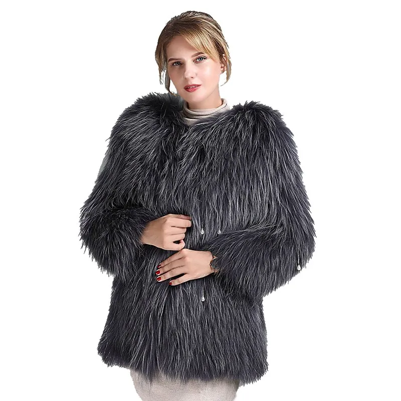 European Genuine Knitted Raccoon Coat With Beads Winter Women Fur Warm Outwear Overcoat LF21016QX
European Genuine Knitted Raccoon Coat With Beads Winter Women Fur Warm Outwear Overcoat LF21016QX