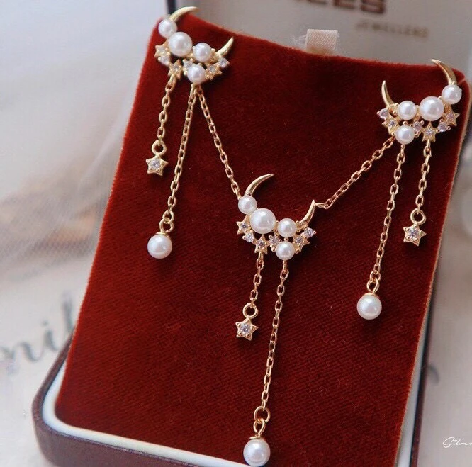 925 Sterling Silver Gorgeous Necklace Earrings Set Mountings Findings Beautiful Jewelry Set Parts Fittings Women's Accessories
925 Sterling Silver Gorgeous Necklace Earrings Set Mountings Findings Beautiful Jewelry Set Parts Fittings Women's Accessories