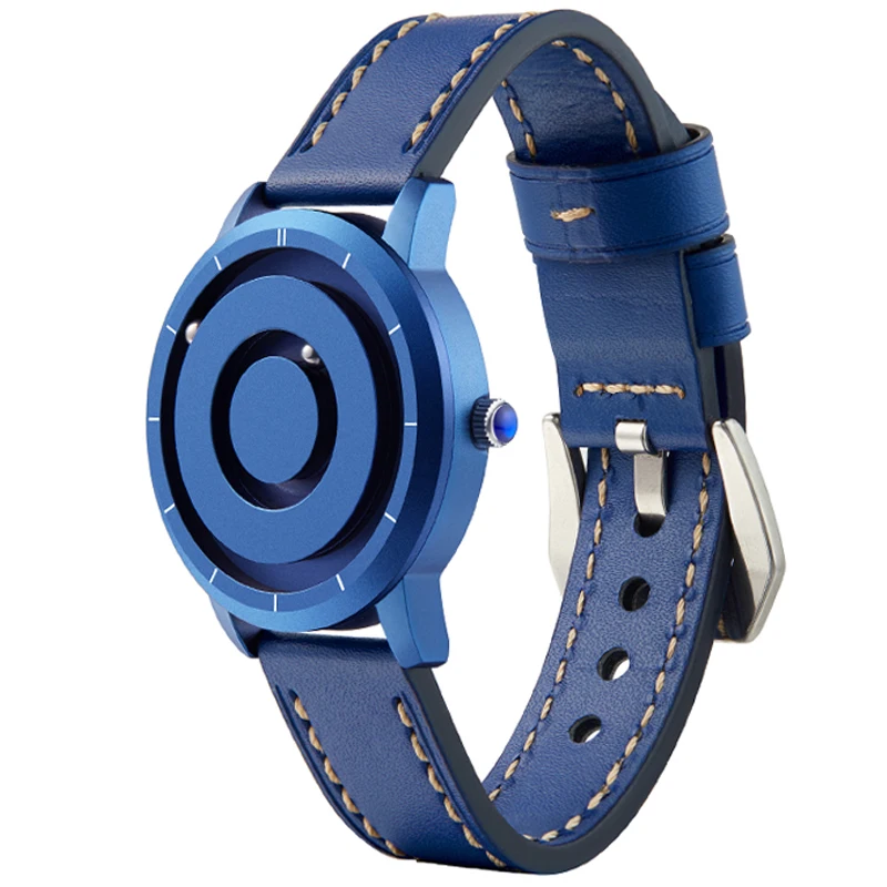 EUTOUR New Innovative Blue Gold Magnetic Metal Multifunctional Watch Men's Fashion Sports Quartz Watch Simple Men Watches Reloj
EUTOUR New Innovative Blue Gold Magnetic Metal Multifunctional Watch Men's Fashion Sports Quartz Watch Simple Men Watches Reloj