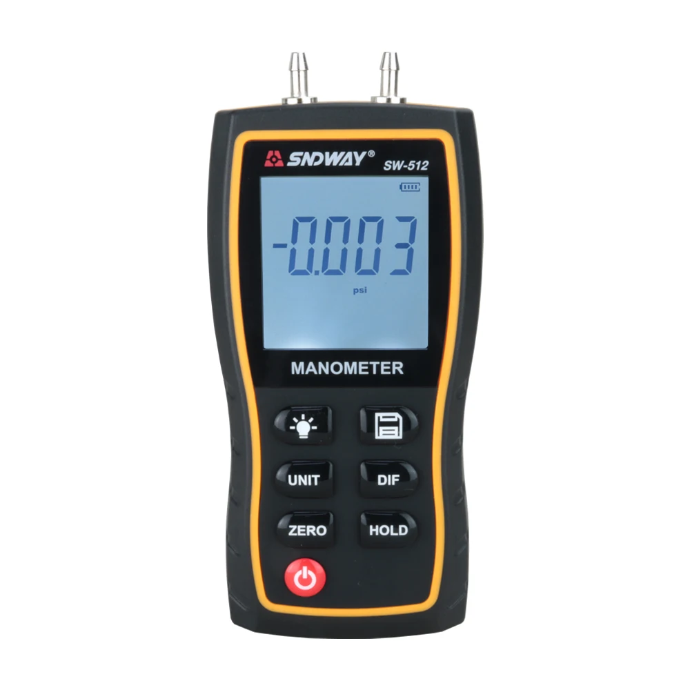 SNDWAY Portable LCD Display Digital Differential Manometer Air pressure Gauges Meter
SNDWAY Portable LCD Display Digital Differential Manometer Air pressure Gauges Meter
