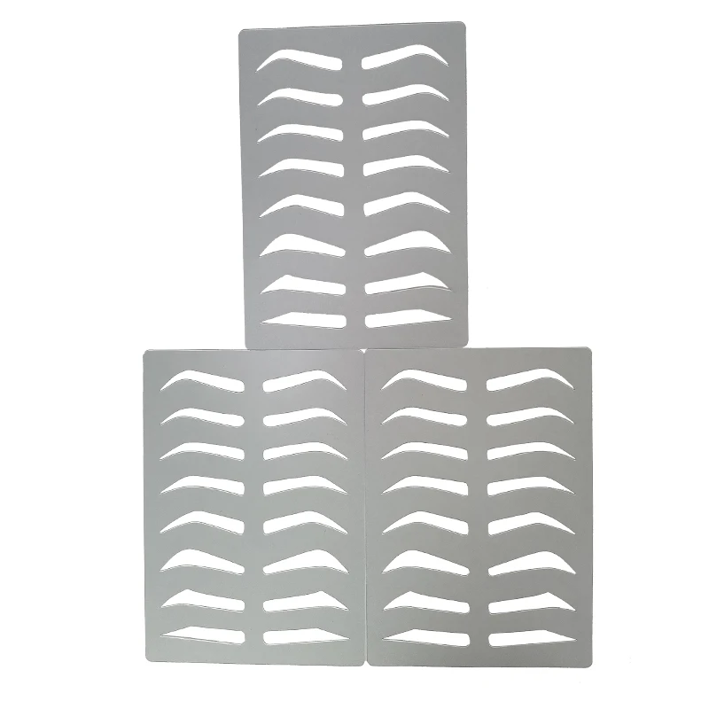 2pcs Reusable Eyebrow Practice Stencil Brow Template for Microblading Permanent Makeup Eyebrow Drawing Guide Training Supplies
2pcs Reusable Eyebrow Practice Stencil Brow Template for Microblading Permanent Makeup Eyebrow Drawing Guide Training Supplies