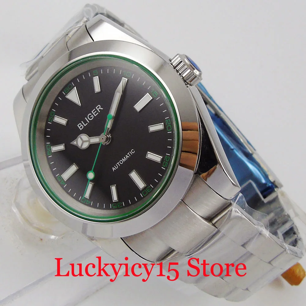 BLIGER Luxury Automatic Men Watch Sapphire Glass MIYOTA Movement Mental Bracelet Polished Case
BLIGER Luxury Automatic Men Watch Sapphire Glass MIYOTA Movement Mental Bracelet Polished Case