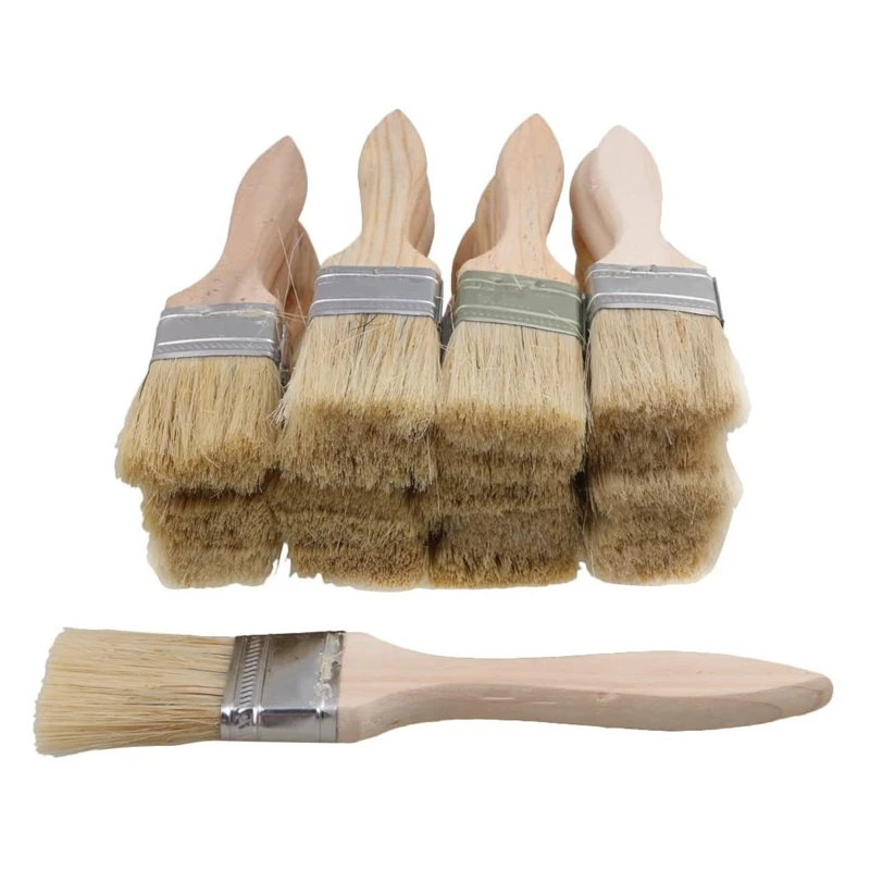 WSFS Hot 24 Pack of 1.5 Inch (35mm) Paint Brushes and Chip Paint Brushes for Paint Stains Varnishes Glues and Gesso
WSFS Hot 24 Pack of 1.5 Inch (35mm) Paint Brushes and Chip Paint Brushes for Paint Stains Varnishes Glues and Gesso