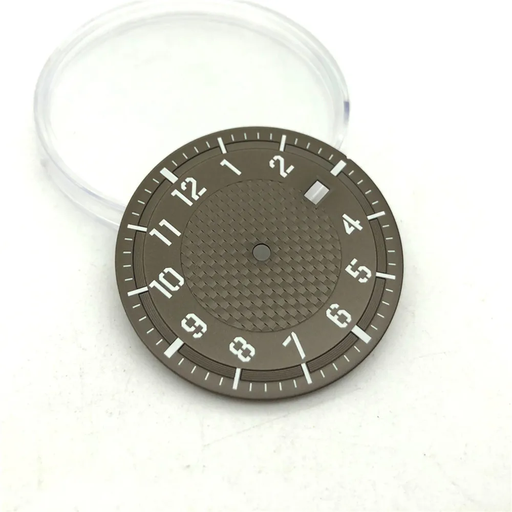 Hand Fitting Watch Parts 34mm Dial White/Green/Khaki for NH35/NH36 Automatic Mechanical Movement 
Hand Fitting Watch Parts 34mm Dial White/Green/Khaki for NH35/NH36 Automatic Mechanical Movement
