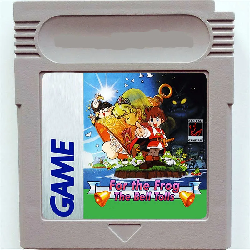 8bit game card : For the Frog the Bell Tolls ( USA Version!! English Language!! )
8bit game card : For the Frog the Bell Tolls ( USA Version!! English Language!! )