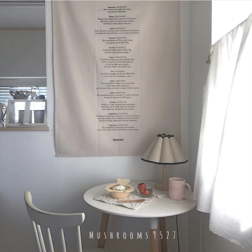 Korean Style Twelve Constellation Hanging Cloth Simple Tablecloth Chic Napkin Background Cloth Home Decoration Shooting Props
Korean Style Twelve Constellation Hanging Cloth Simple Tablecloth Chic Napkin Background Cloth Home Decoration Shooting Props