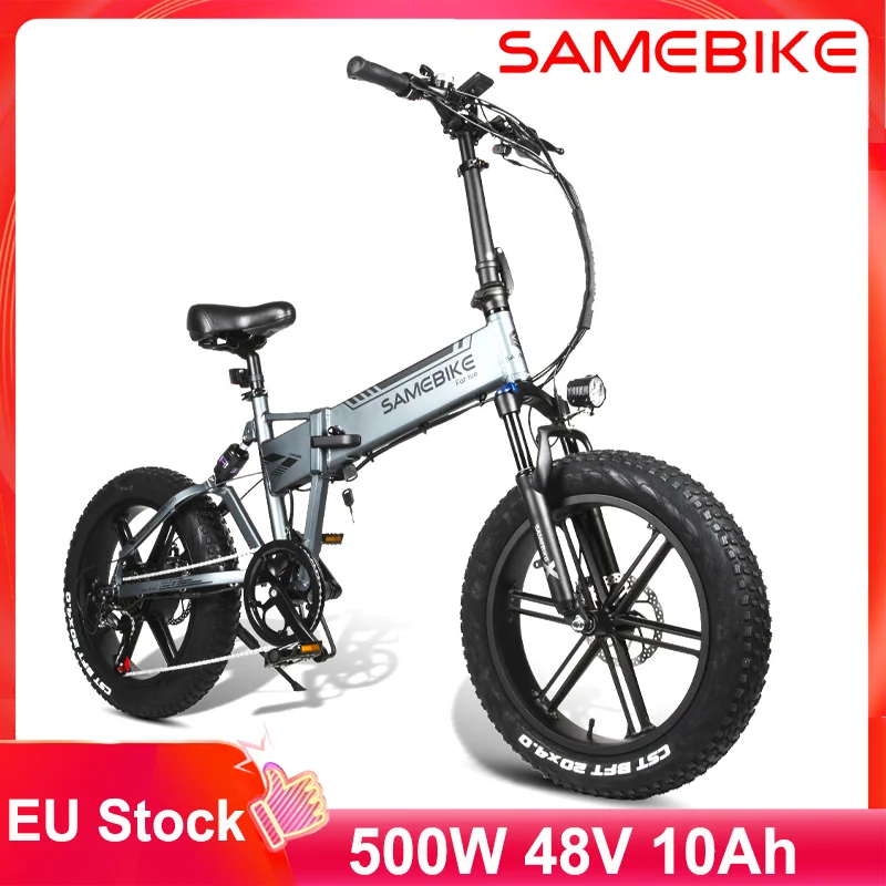 EU STOCK Samebike XWLX09 Folding Electric Bicycle 500W 20 Inch 10Ah Battery Three Riding Modes Electric Bike E-bike
EU STOCK Samebike XWLX09 Folding Electric Bicycle 500W 20 Inch 10Ah Battery Three Riding Modes Electric Bike E-bike