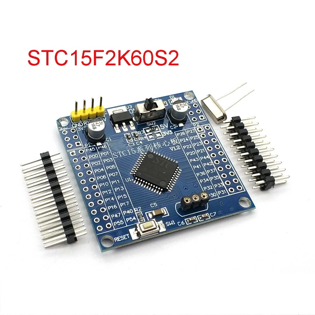 STC15F2K60S2 основная плата маленькая системная плата 51 один чип STC макетная плата
STC15F2K60S2 основная плата маленькая системная плата 51 один чип STC макетная плата