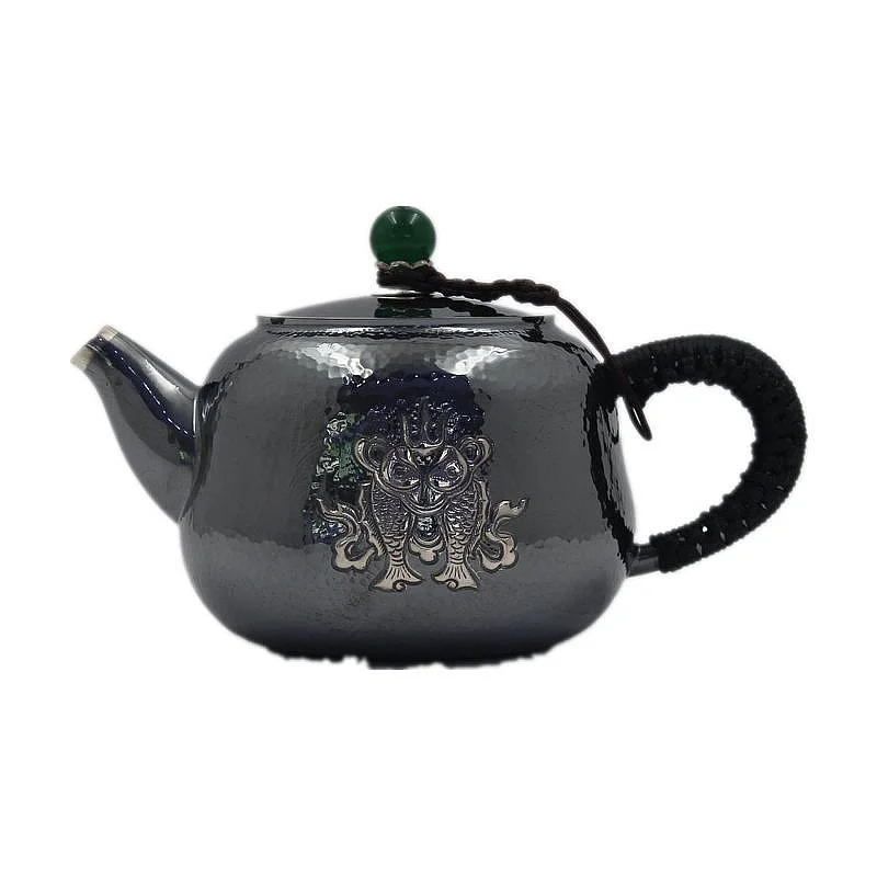 Teapot, stainless steel teapot, silver teapot, hot water teapot, teapot 300 ml water, kung fu tea set.
Teapot, stainless steel teapot, silver teapot, hot water teapot, teapot 300 ml water, kung fu tea set.