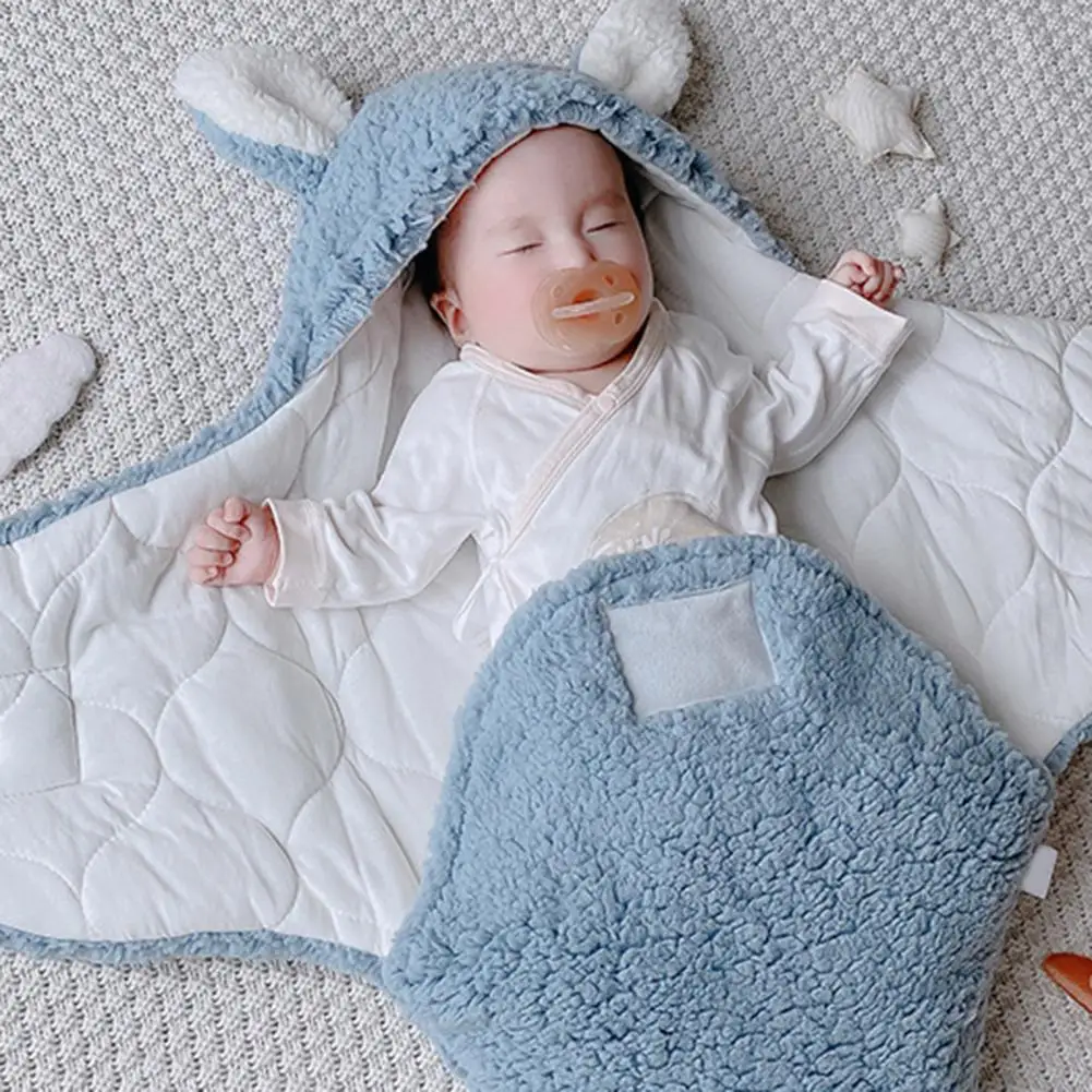 Plush Stylish Newborn Sleeping Bag Sacks Unisex Sleeping Bag Non-shrink for Air-conditioned Rooms
Plush Stylish Newborn Sleeping Bag Sacks Unisex Sleeping Bag Non-shrink for Air-conditioned Rooms