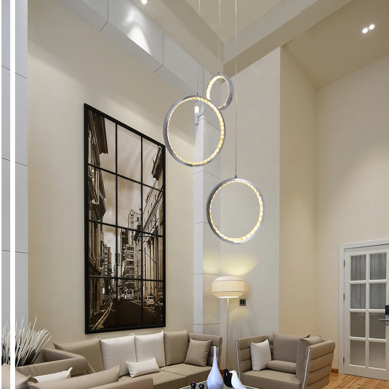 Round Ring Shape Crystal Led Chandelier for Villa Hotel Home Decoration cord drop hanging Lights
Round Ring Shape Crystal Led Chandelier for Villa Hotel Home Decoration cord drop hanging Lights