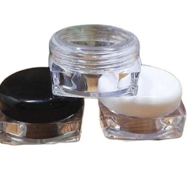 10G 10ML Plastic Jar, Square Bottom Transparent Plastic Cosmetic Powder Case With Screw Cap, Skin Care Cream Jar, 100pcs/lot
10G 10ML Plastic Jar, Square Bottom Transparent Plastic Cosmetic Powder Case With Screw Cap, Skin Care Cream Jar, 100pcs/lot