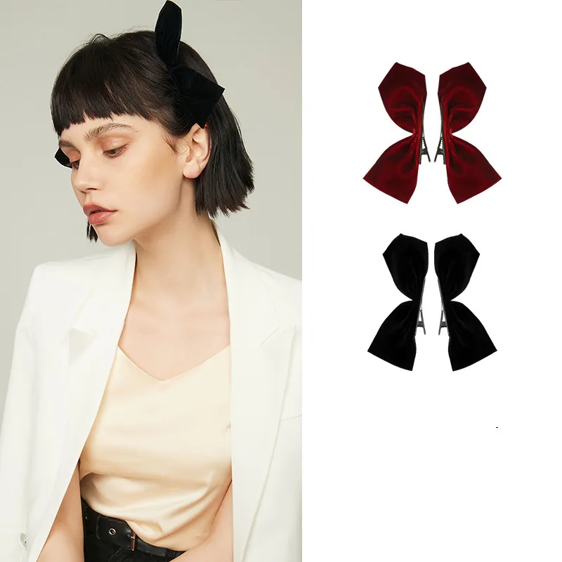 2Pcs/Set Fashion Bow Hairpin for Women Girls Headdress Bang Hairclip Hairgrip Cute Back Head Top Clip Headwear Hair Accessories
2Pcs/Set Fashion Bow Hairpin for Women Girls Headdress Bang Hairclip Hairgrip Cute Back Head Top Clip Headwear Hair Accessories