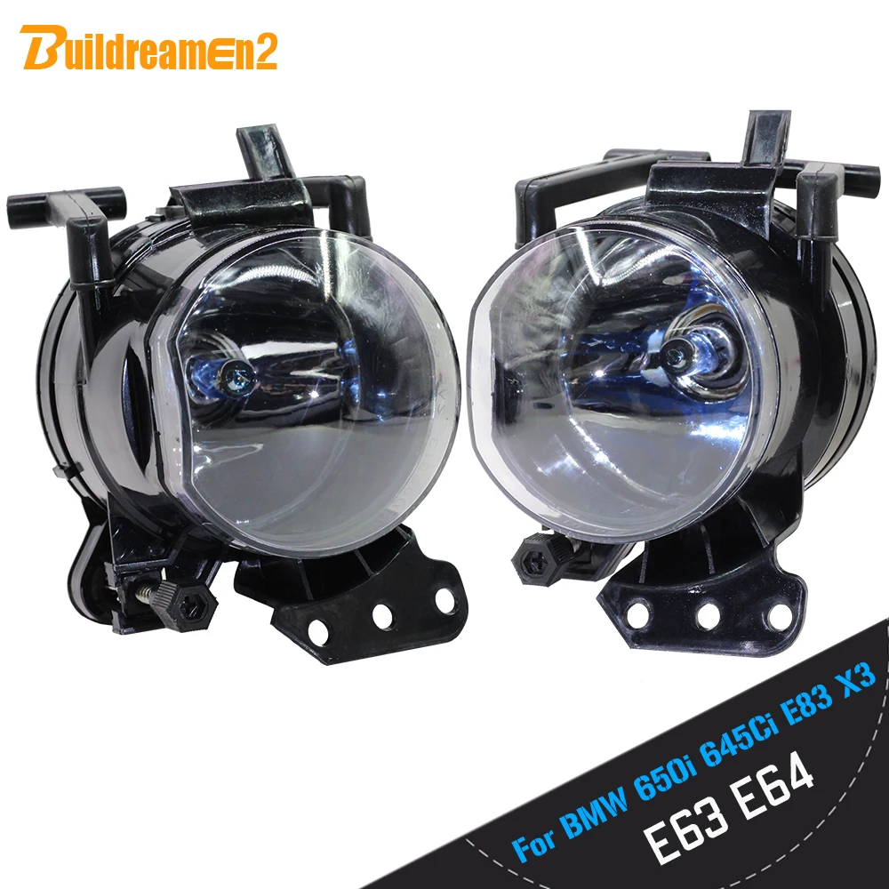 100W 9006 HB4 Car Left + Right Fog Light Assembly Lampshade With Halogen Lamp Warm White 12V For BMW E63 E64 650i 645Ci E83 X3
100W 9006 HB4 Car Left + Right Fog Light Assembly Lampshade With Halogen Lamp Warm White 12V For BMW E63 E64 650i 645Ci E83 X3