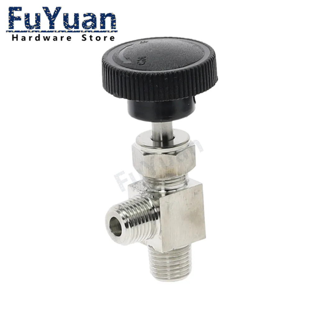 Right Angle 90 Degrees 1/4" NPT Male thread Stainless Steel 304 Flow Control Shut Off Crane Needle Valve
Right Angle 90 Degrees 1/4" NPT Male thread Stainless Steel 304 Flow Control Shut Off Crane Needle Valve