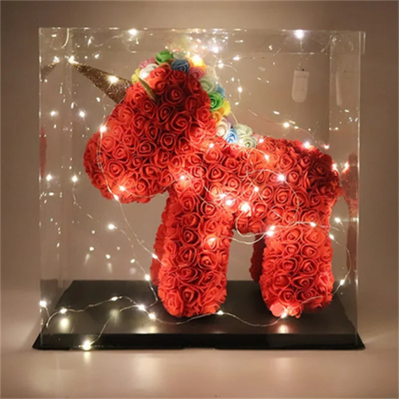 Rose Medium Horse Animal Shape Simulation Flower 40Cm Wedding Model Valentine's Day Mother's Day Christmas Gift Birthday Gift
Rose Medium Horse Animal Shape Simulation Flower 40Cm Wedding Model Valentine's Day Mother's Day Christmas Gift Birthday Gift