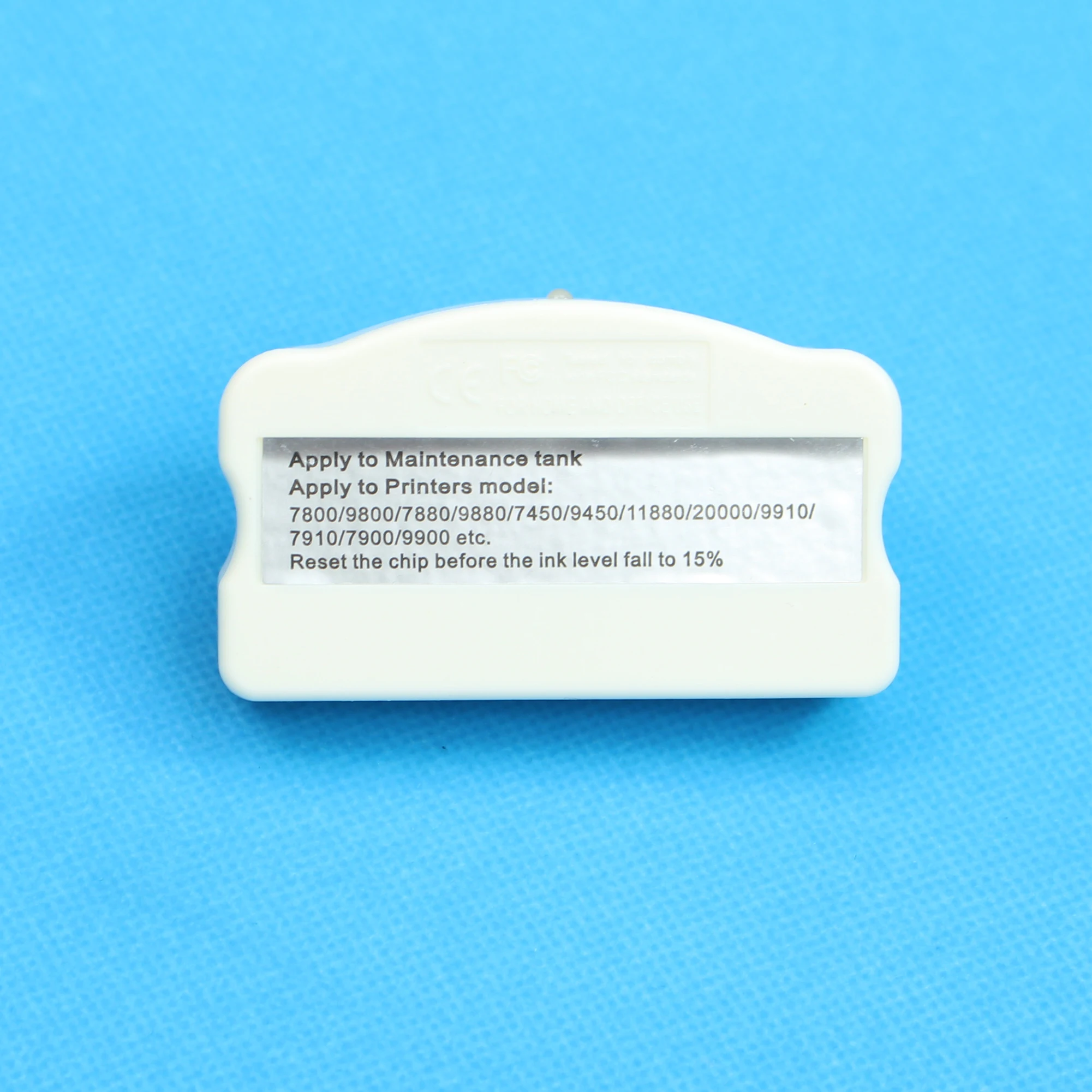 7900 Maintenance Tank Chip Resetter For Epson Stylus Pro7890 9890 7900 WT7900 7910 9900 9910 11880 Waste Ink Tank Chips
7900 Maintenance Tank Chip Resetter For Epson Stylus Pro7890 9890 7900 WT7900 7910 9900 9910 11880 Waste Ink Tank Chips