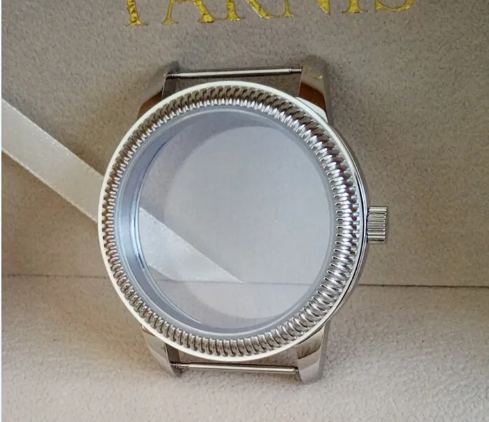 44mm High quality 316L Stainless steel watch cases fit ETA 6497/6498 Mechanical Hand Wind movement BK30
44mm High quality 316L Stainless steel watch cases fit ETA 6497/6498 Mechanical Hand Wind movement BK30