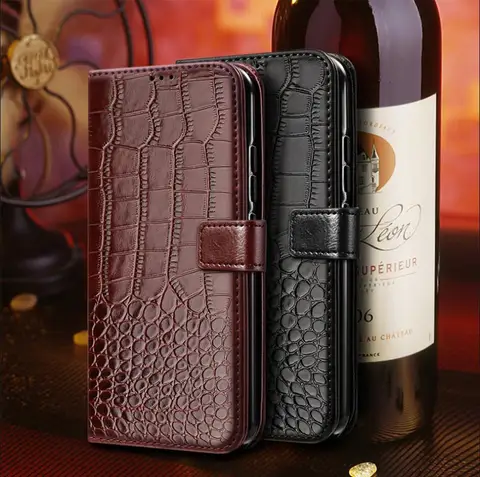 Funda de cuero con tapa para LG K3 K4 K7 K8 K10 K11 LTE 2017 funda de teléfono con tarjetero para LG V10 V20 V30 V40 Plus contraportada