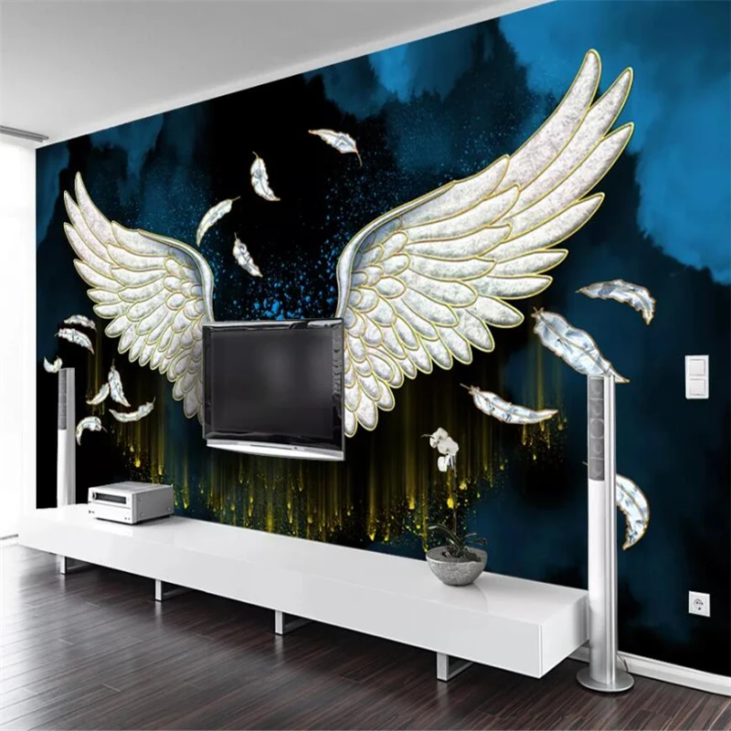 wellyu Customized large wall painter with European enamel wings crystal porcelain painting living room sofa background wall
wellyu Customized large wall painter with European enamel wings crystal porcelain painting living room sofa background wall