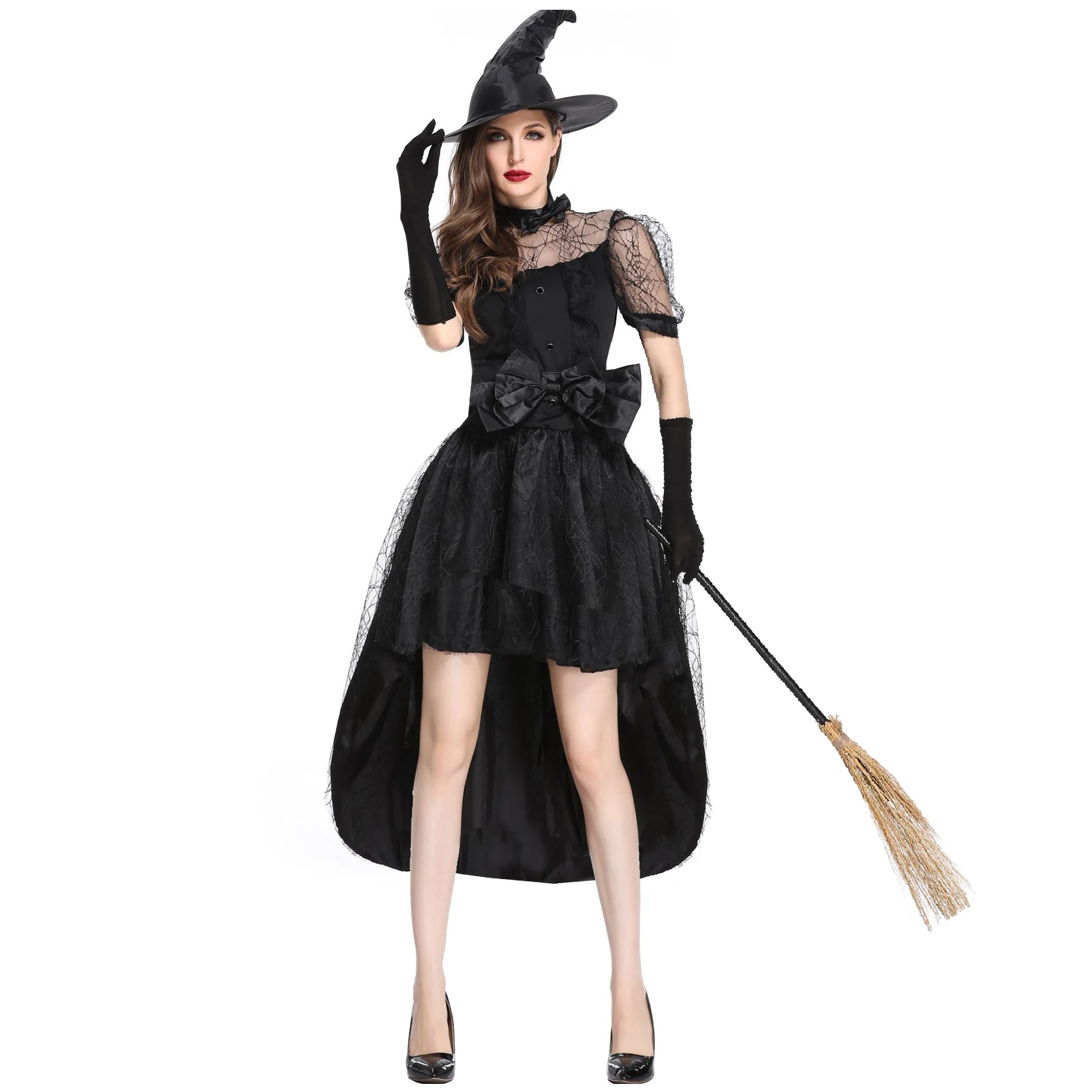 2021 New Design Halloween Vampire Witch Costume Play Uniform Cosplay Black Witch Clothes Dress
2021 New Design Halloween Vampire Witch Costume Play Uniform Cosplay Black Witch Clothes Dress