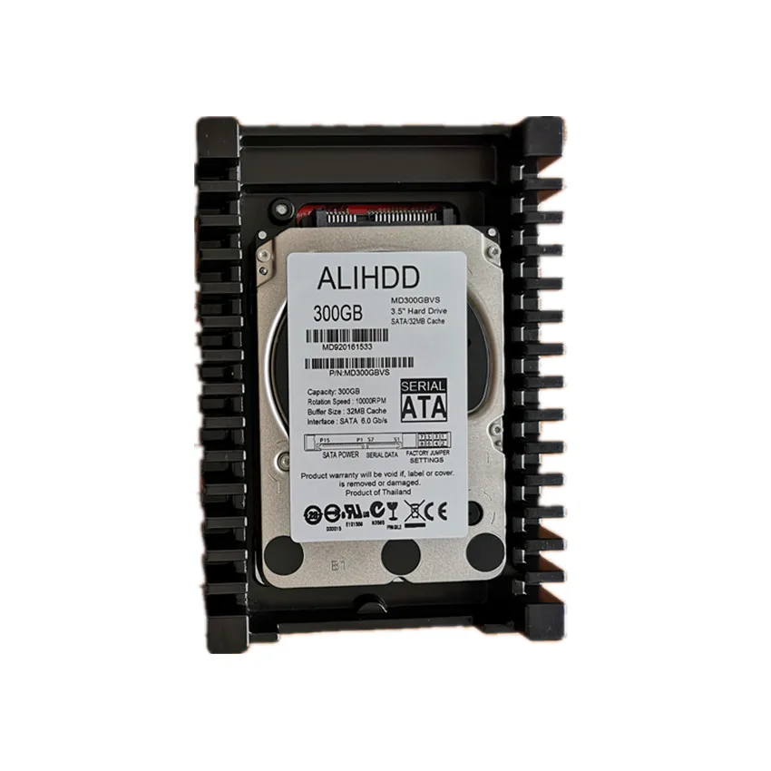 VelociRaptor 300GB 3.5inch SATA 32M 6.0Gb/s 10000RMP Server HDD Warranty for 1yera
VelociRaptor 300GB 3.5inch SATA 32M 6.0Gb/s 10000RMP Server HDD Warranty for 1yera