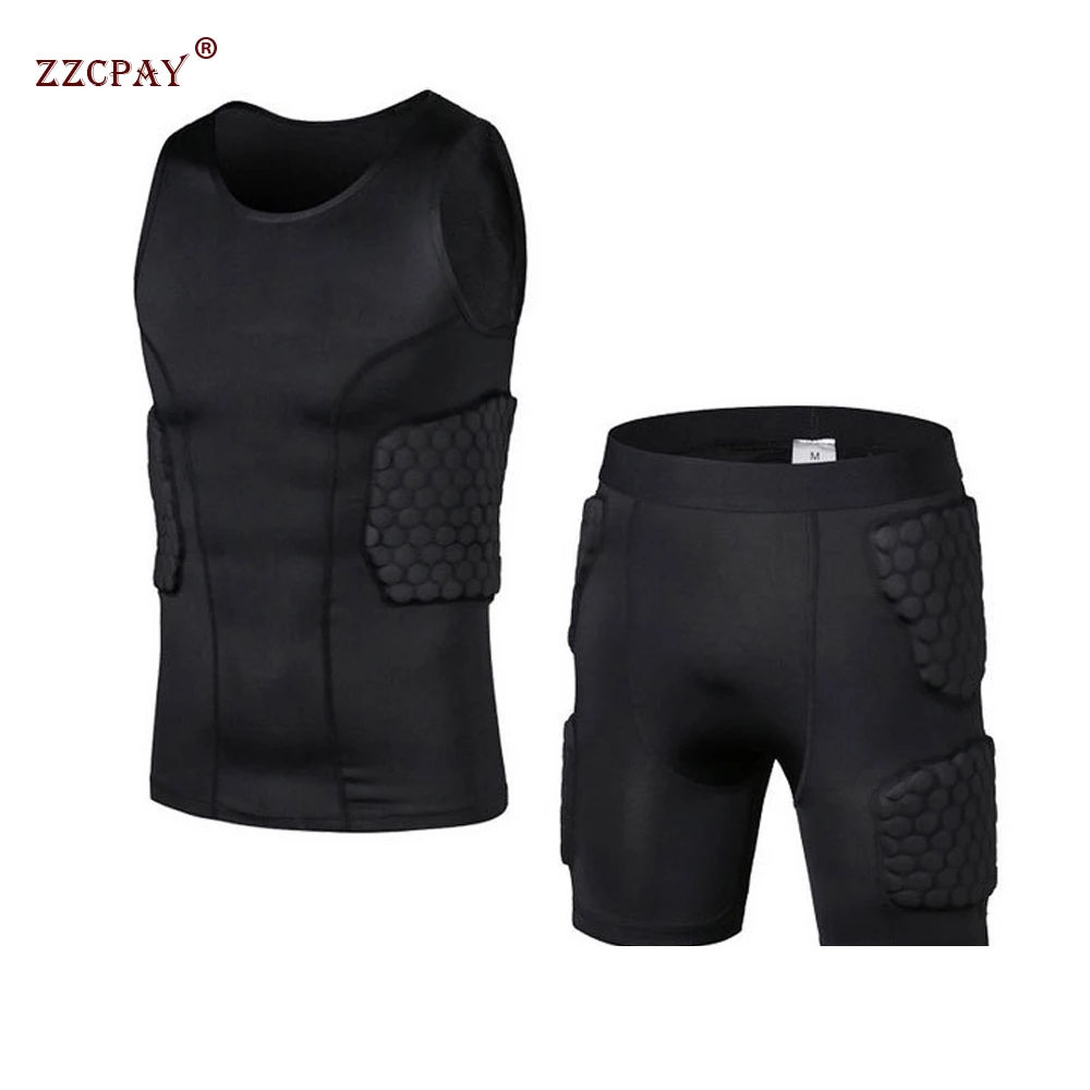 Vest Tight Male Honeycomb Protective Gear Training Shorts Suit Suitable for Football Basketball Paintball Rib Protector
Vest Tight Male Honeycomb Protective Gear Training Shorts Suit Suitable for Football Basketball Paintball Rib Protector