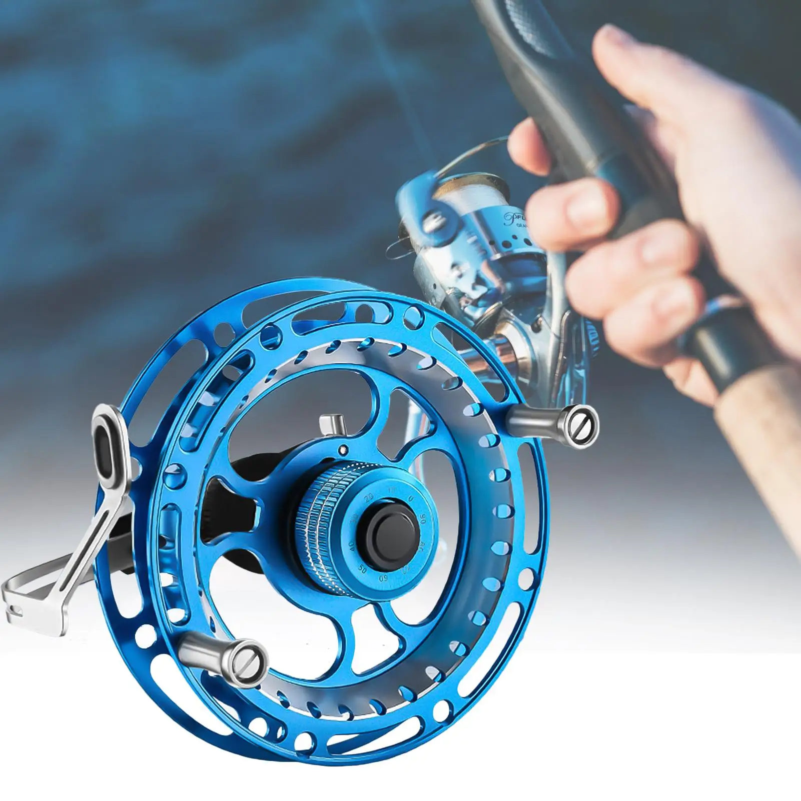 Fishing Reel Aluminum Alloy Front Roller Hollow Spool Spinning Reel Sound Fishing Wheel Saltwater Fishing Accessory
Fishing Reel Aluminum Alloy Front Roller Hollow Spool Spinning Reel Sound Fishing Wheel Saltwater Fishing Accessory