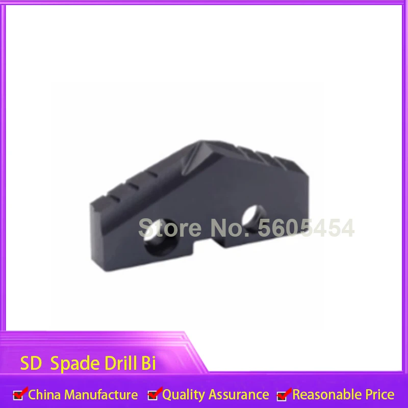Spade Drill Bit carbide and HSS insert for CNC indexable tool holder fast U drill spiral groove straight groove insert
Spade Drill Bit carbide and HSS insert for CNC indexable tool holder fast U drill spiral groove straight groove insert