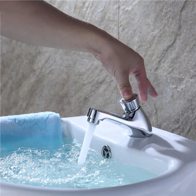 Bathroom Delay Valve Press Flush Valve Basin Faucet Bathroom Wash Basin Single Hole Single Cold Faucet Bathroom Basin Faucet
Bathroom Delay Valve Press Flush Valve Basin Faucet Bathroom Wash Basin Single Hole Single Cold Faucet Bathroom Basin Faucet