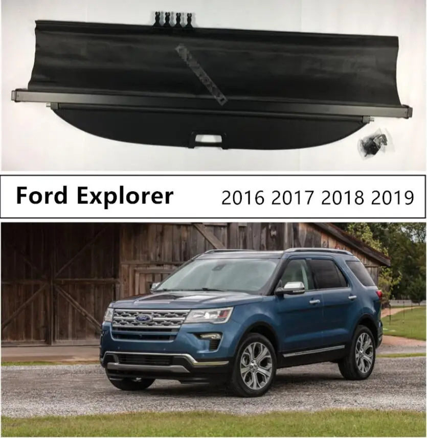 Для Ford Explorer 2016 2017 2018 2019 Задняя Крышка багажника для багажника, защитная Защита высокого качества, авто аксессуары, черный, бежевый цвет
Для Ford Explorer 2016 2017 2018 2019 Задняя Крышка багажника для багажника, защитная Защита высокого качества, авто аксессуары, черный, бежевый цвет