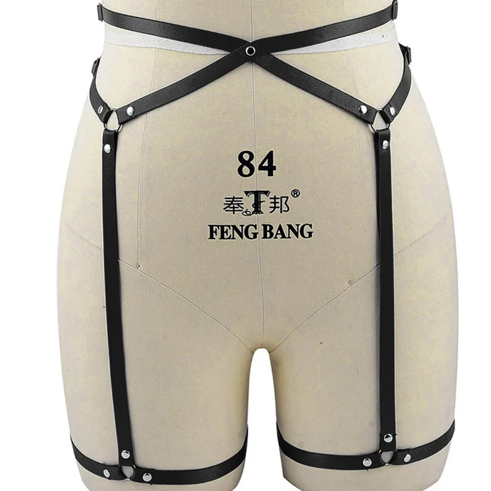 Goth Elastic Strap Street Dance Decor Punk Rock Harness For Women Skirt Belts Accessories Bondage Waist And Leg Garter Suspender
Goth Elastic Strap Street Dance Decor Punk Rock Harness For Women Skirt Belts Accessories Bondage Waist And Leg Garter Suspender